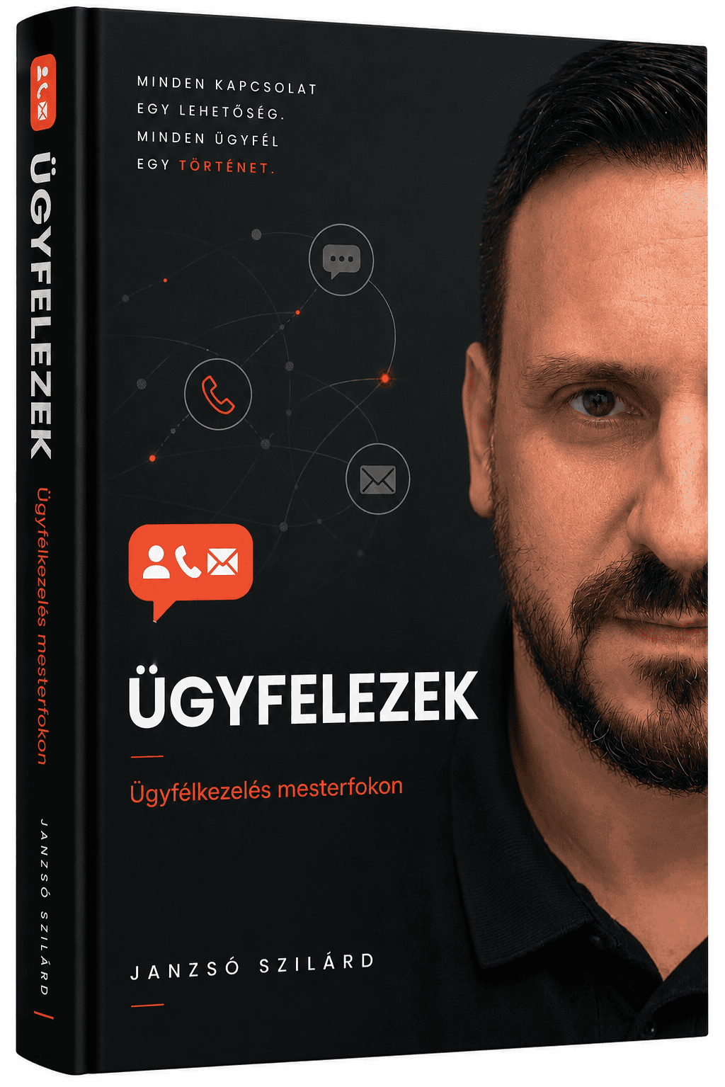 Ügyfelezek – Ügyfélkezelés mesterfokon című könyv borítója